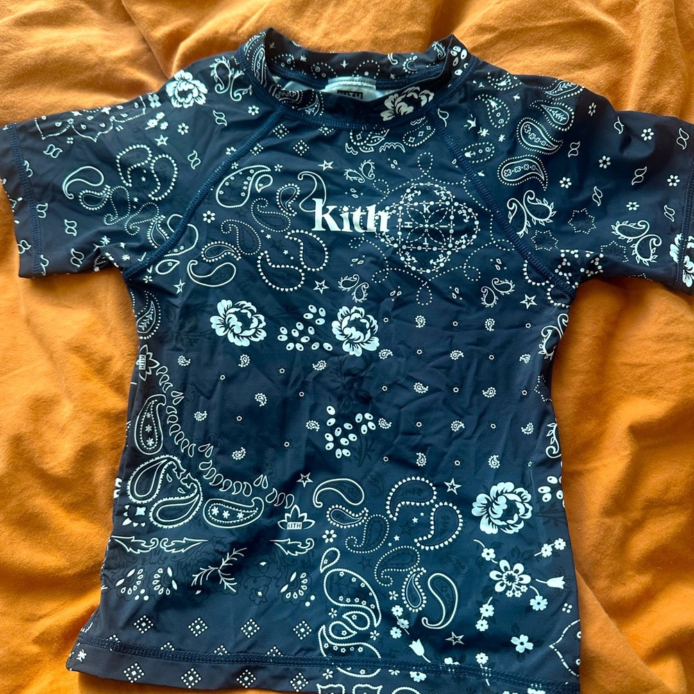 Kith Kids Kai Rashguard Tee - Nocturnal